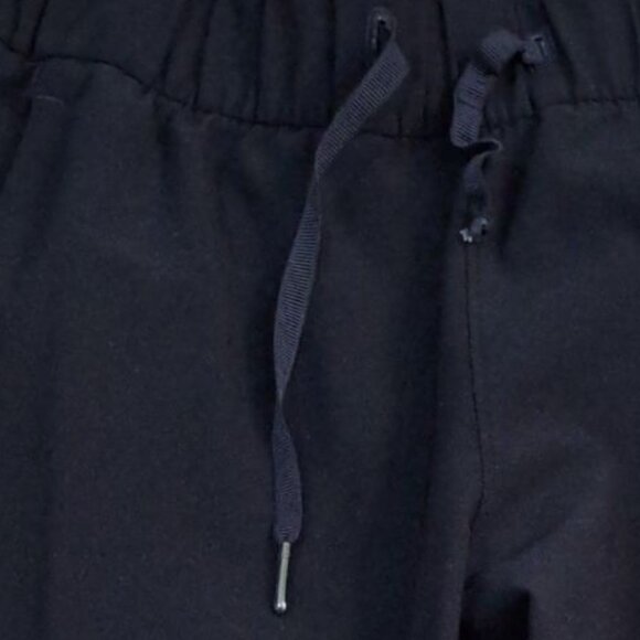 Lululemon Women's Black Draw String Straight Leg Pants LW5AHOSP3041 Sz 4 - Picture 8 of 8